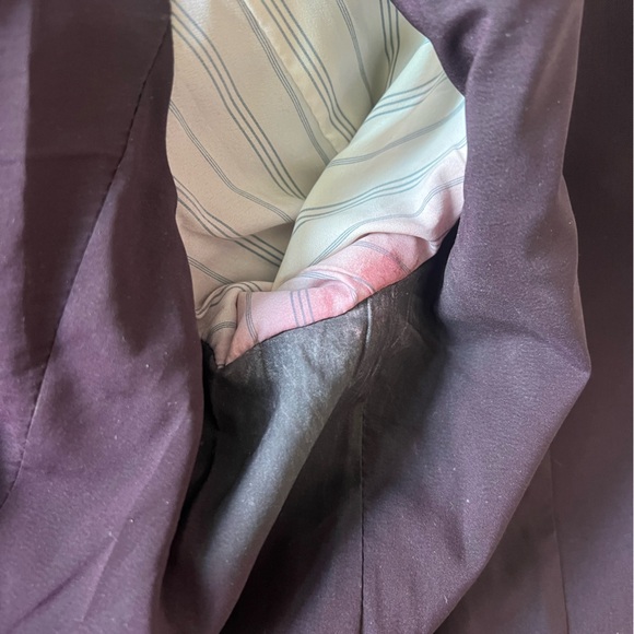 Theory all season wool burgundy blazer - Picture 7 of 7